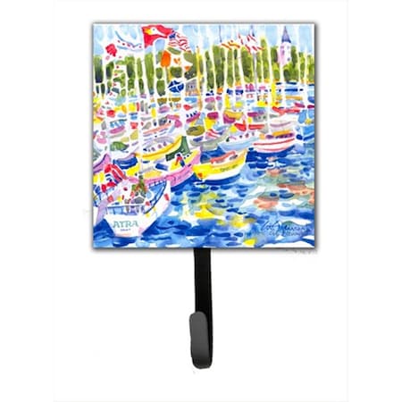 Jensendistributionservices Bunch Of Boats At Harbour Leash Holder Or Key Hook MI1656618